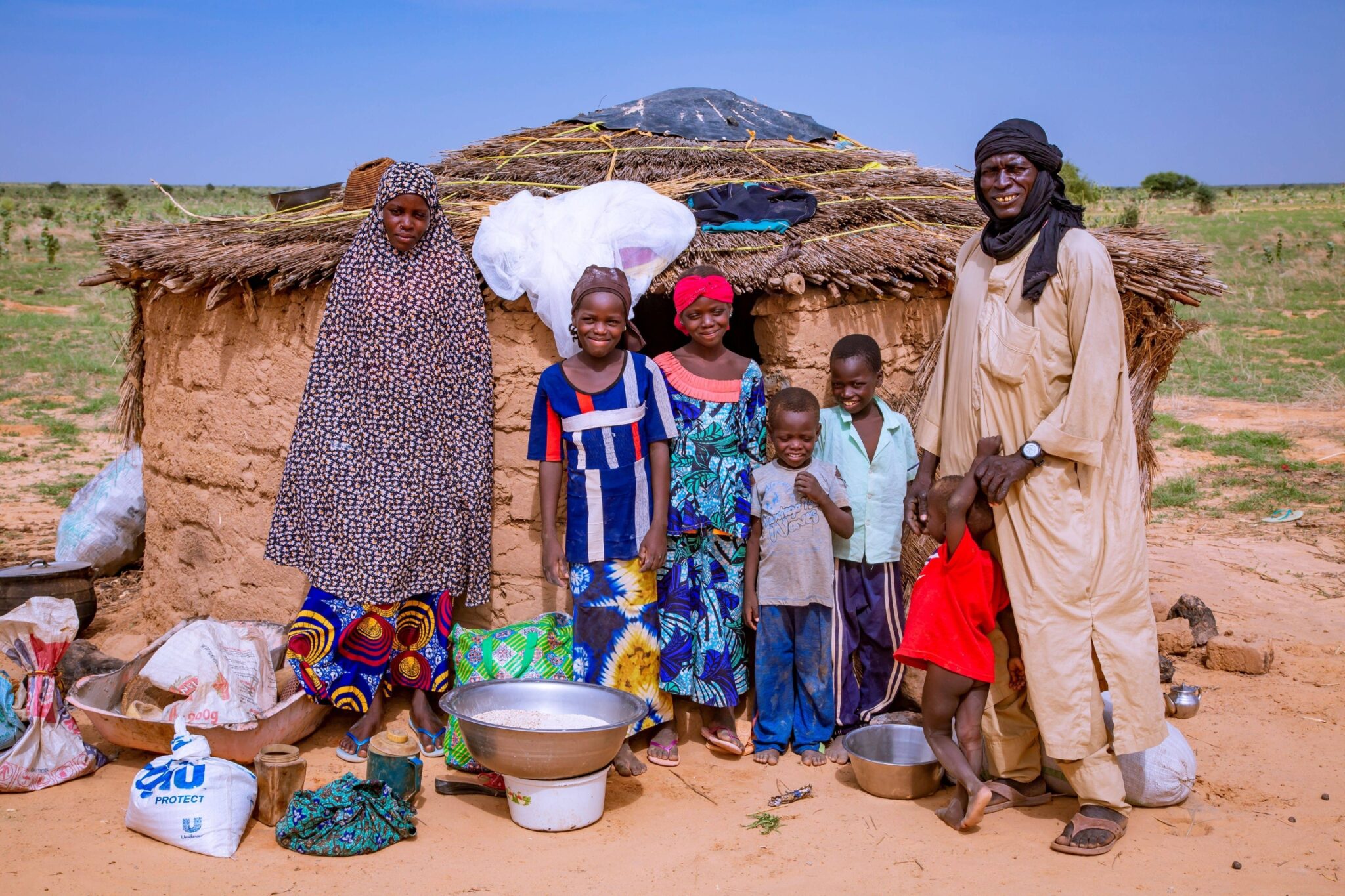 Frédéric Sossou - famille d'une élève de l'internat - région de Zinder - 2025