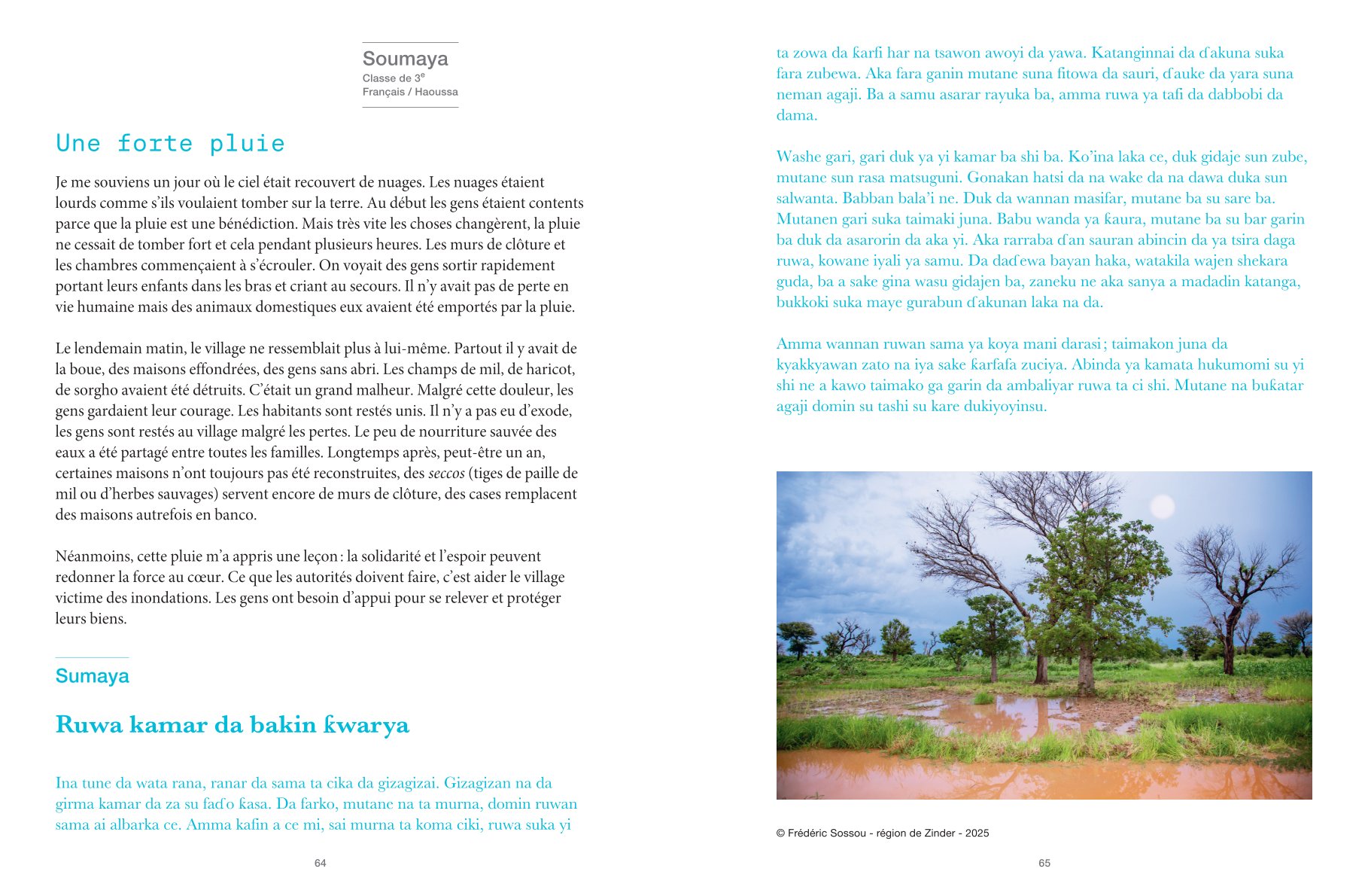 L Appel du Niger Texte de Soumaya et photo